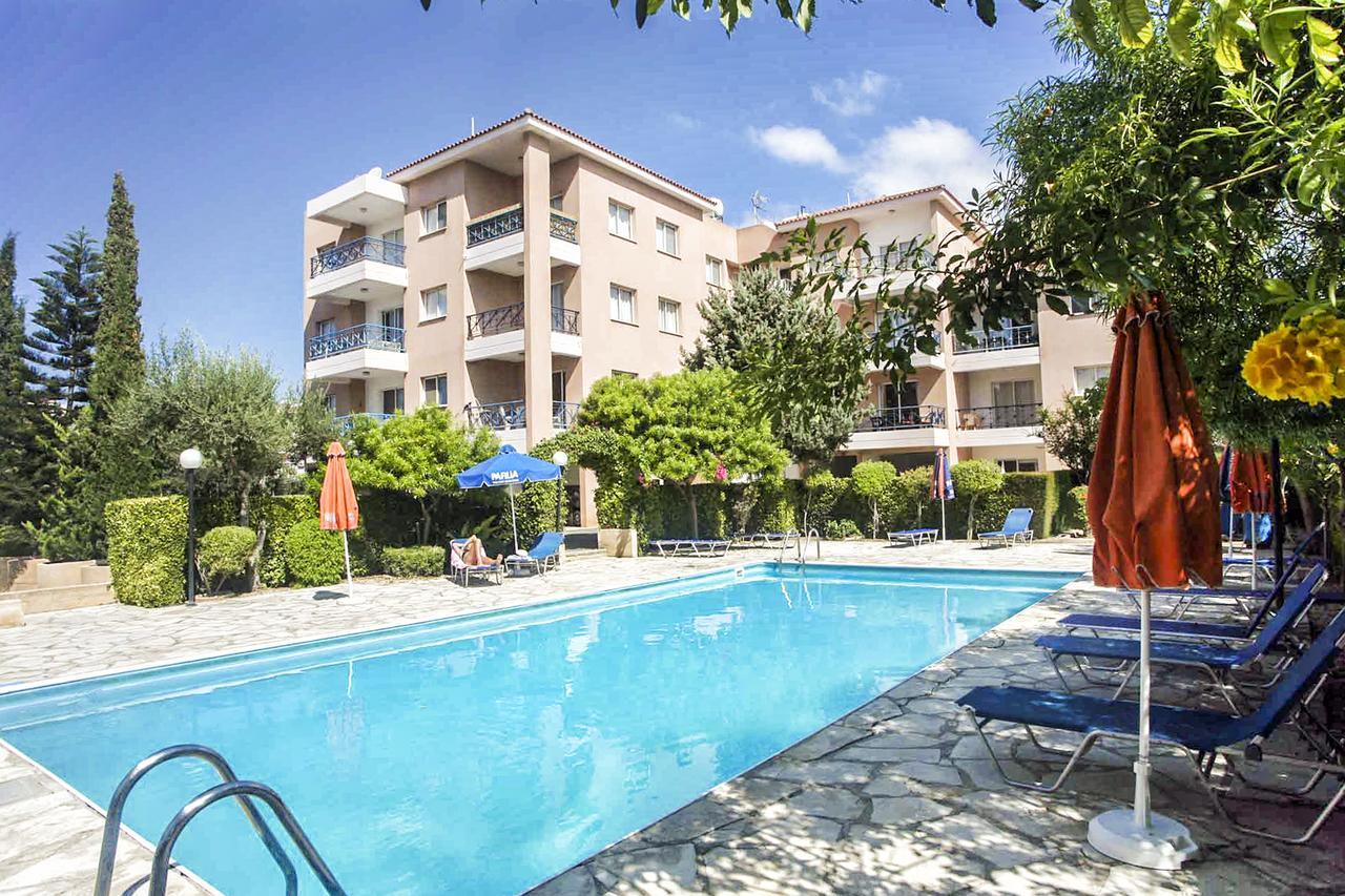 Pafia 3 Holiday Apartment Pafos Dış mekan fotoğraf